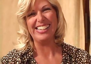 Nasty blonde gets fucked like a nasty slut