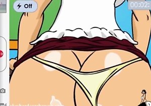 Animated mature porn video with hot interracial