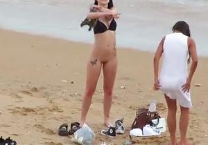 Nudist beach porn movie with the best MILFs